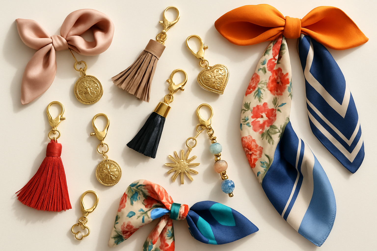 Handbag Charms & Scarves