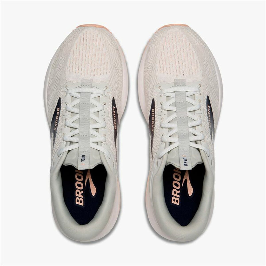 Running Shoes for Adults Brooks Revel 7 Beige