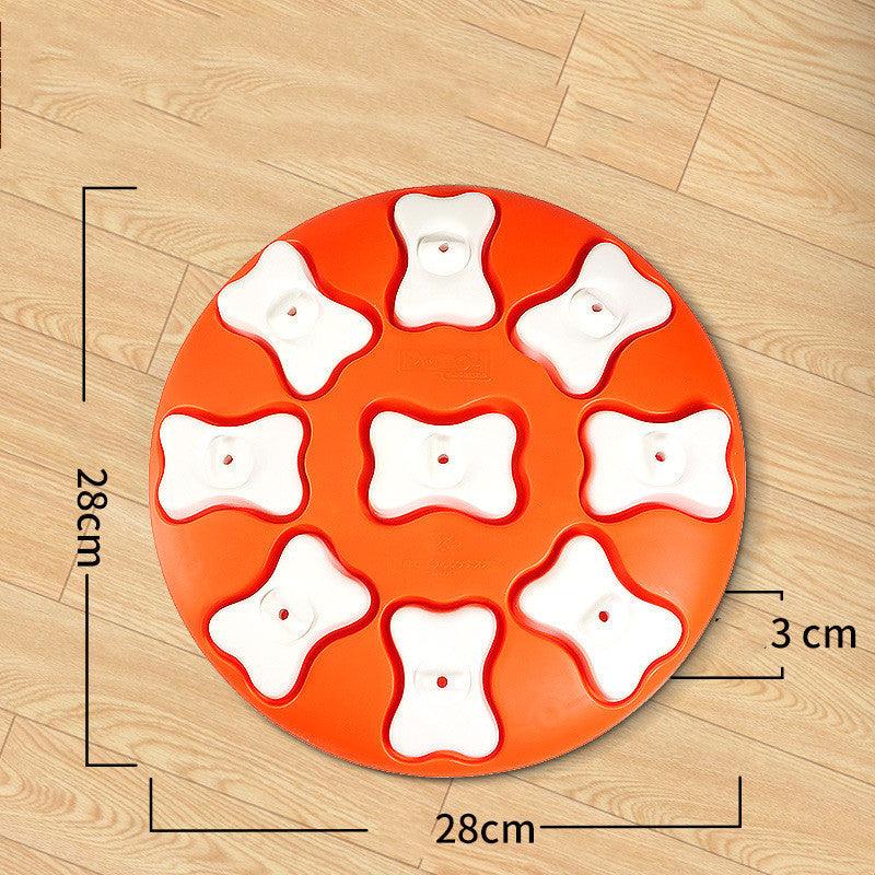 Interactive Puppy Brain Game: Snack Dispenser Puzzle Toy For Smart Dogs