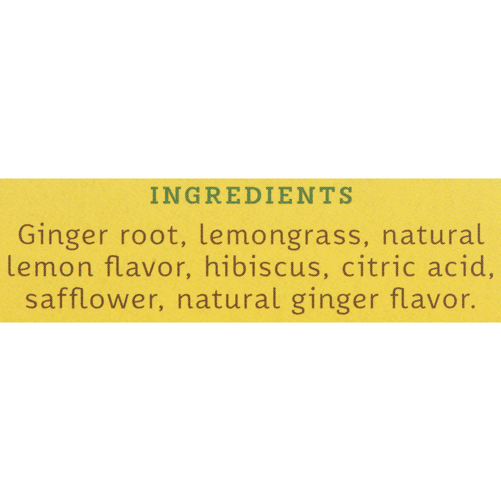 Stash Tea Lemon Ginger Tea (6x20 CT)