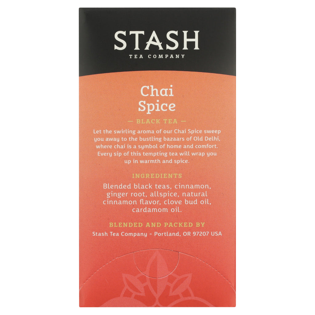 Stash Tea Chai Spice Tea (6x20 CT)