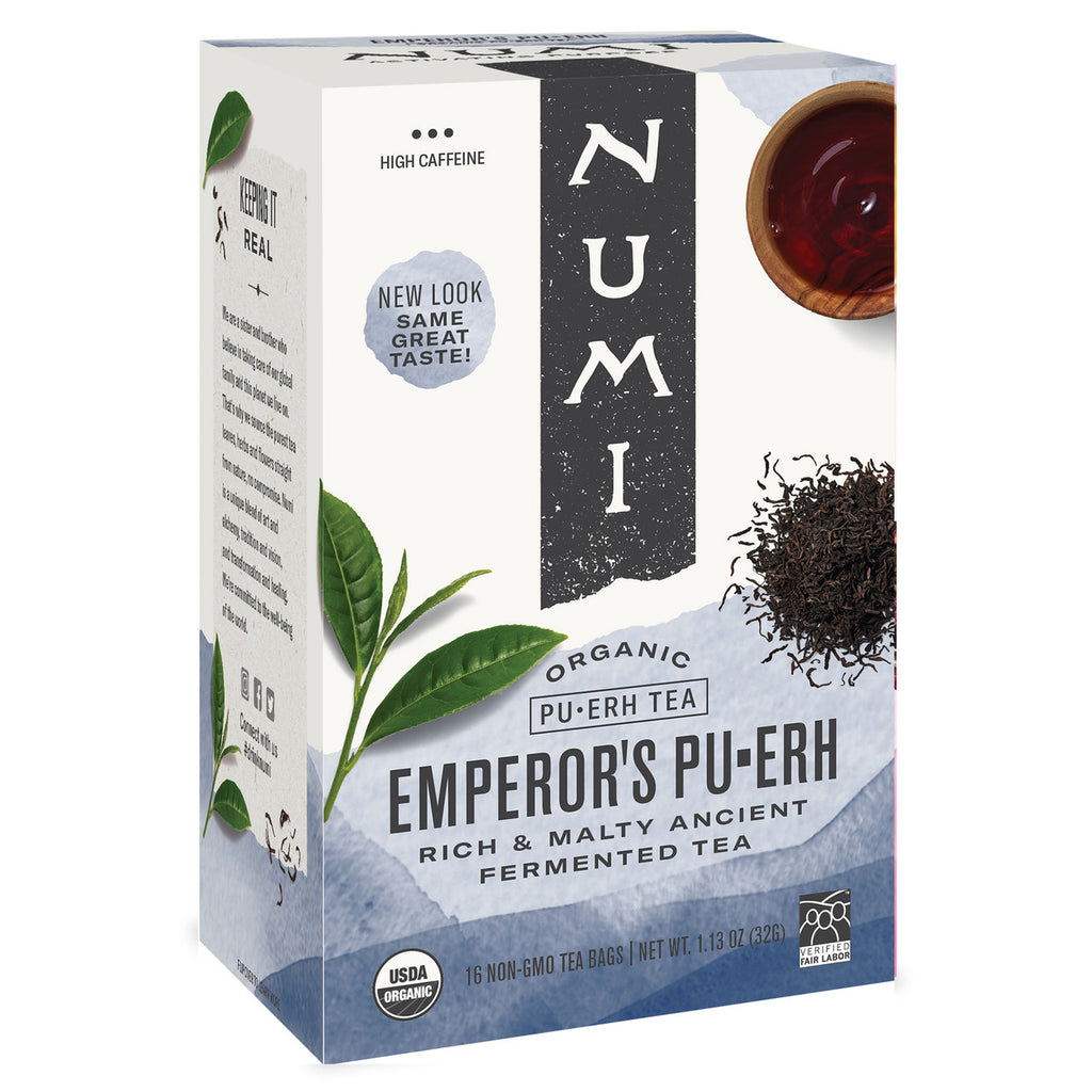 Numi Tea Emperor's Puerh Tea (6x16 Bag)