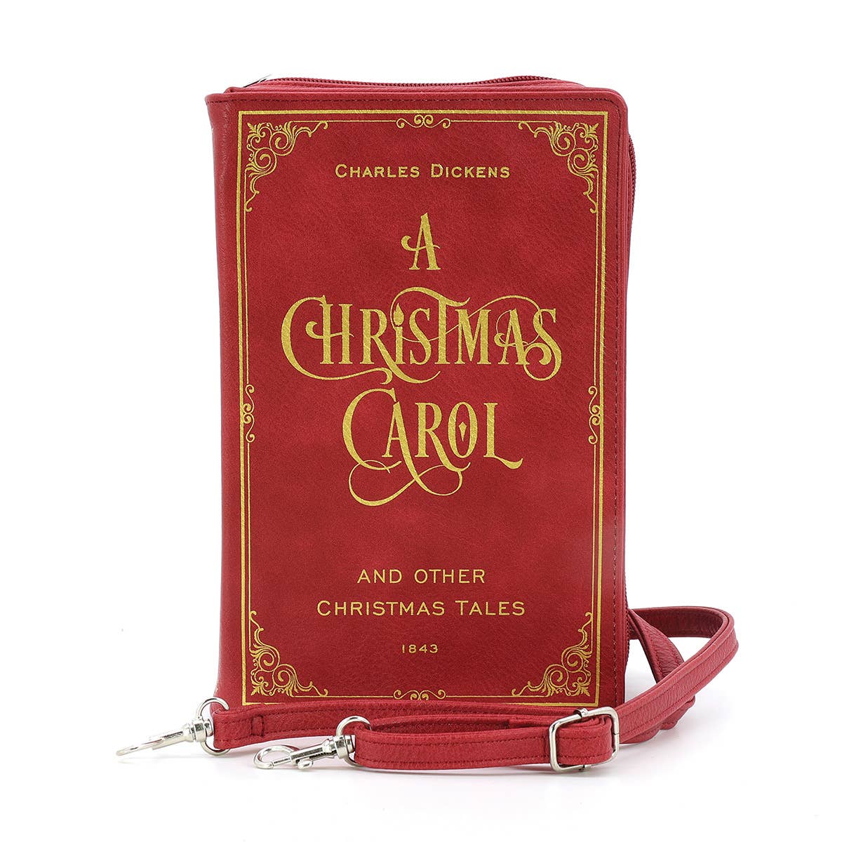 A Christmas Carol Book Clutch Handbag-0