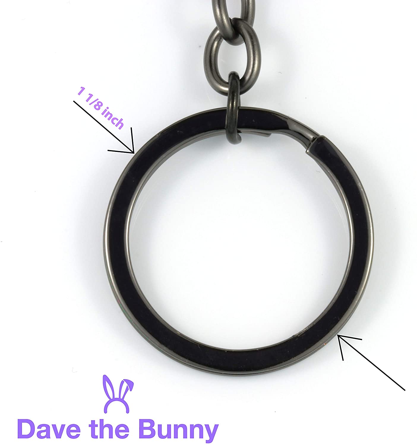 Emerald Park Jewelry Typewriter Charm Keychain