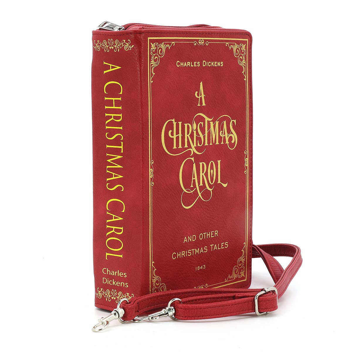 A Christmas Carol Book Clutch Handbag-1