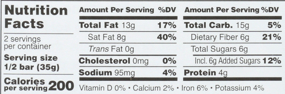 Taza Sea Salt & Almond   (10x2.5 OZ)