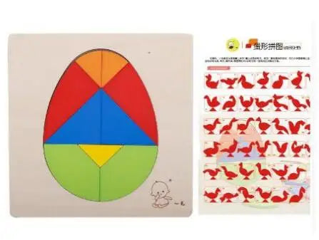 Educational Math Tangram Game