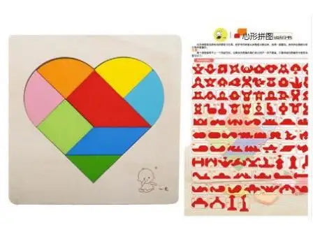 Educational Math Tangram Game