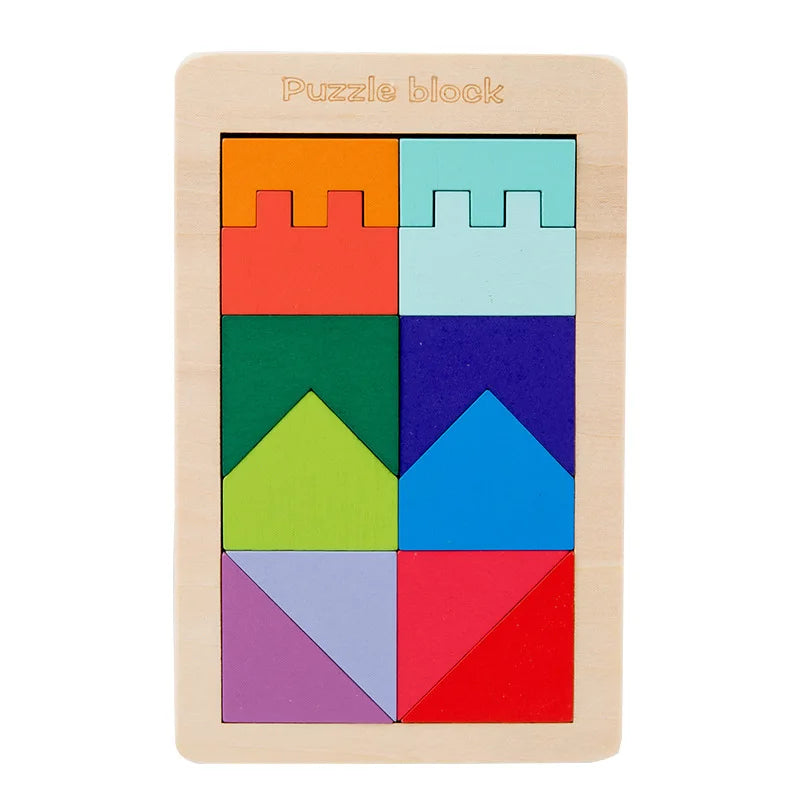 Educational Math Tangram Game