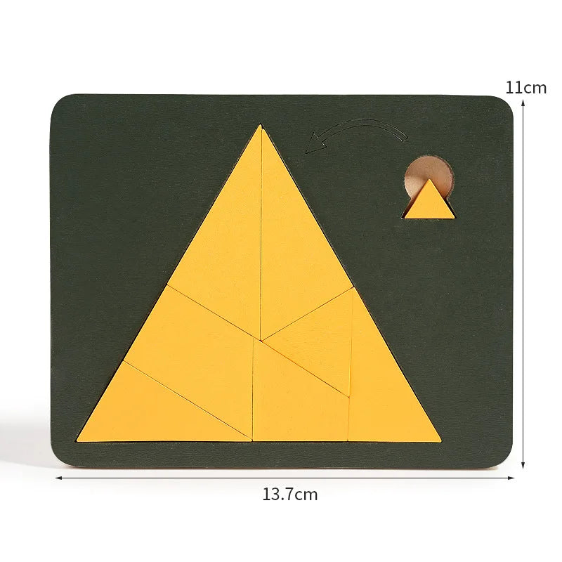 Educational Math Tangram Game