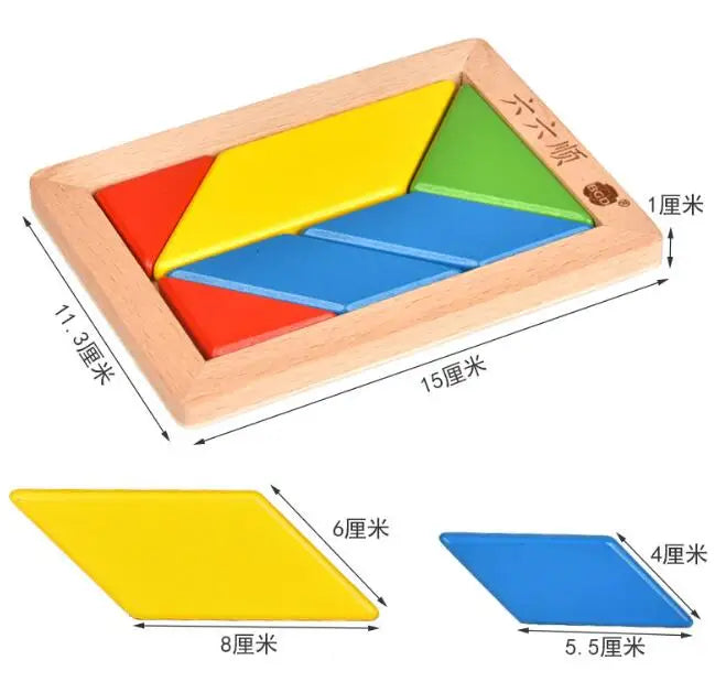 Educational Math Tangram Game