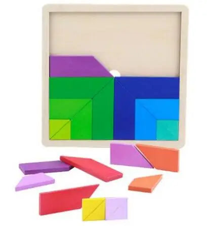 Educational Math Tangram Game