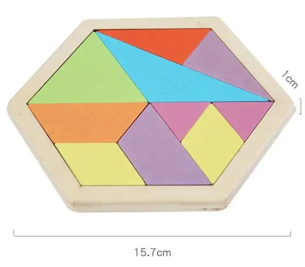 Educational Math Tangram Game