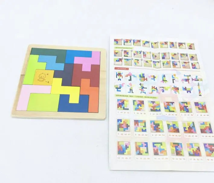 Educational Math Tangram Game