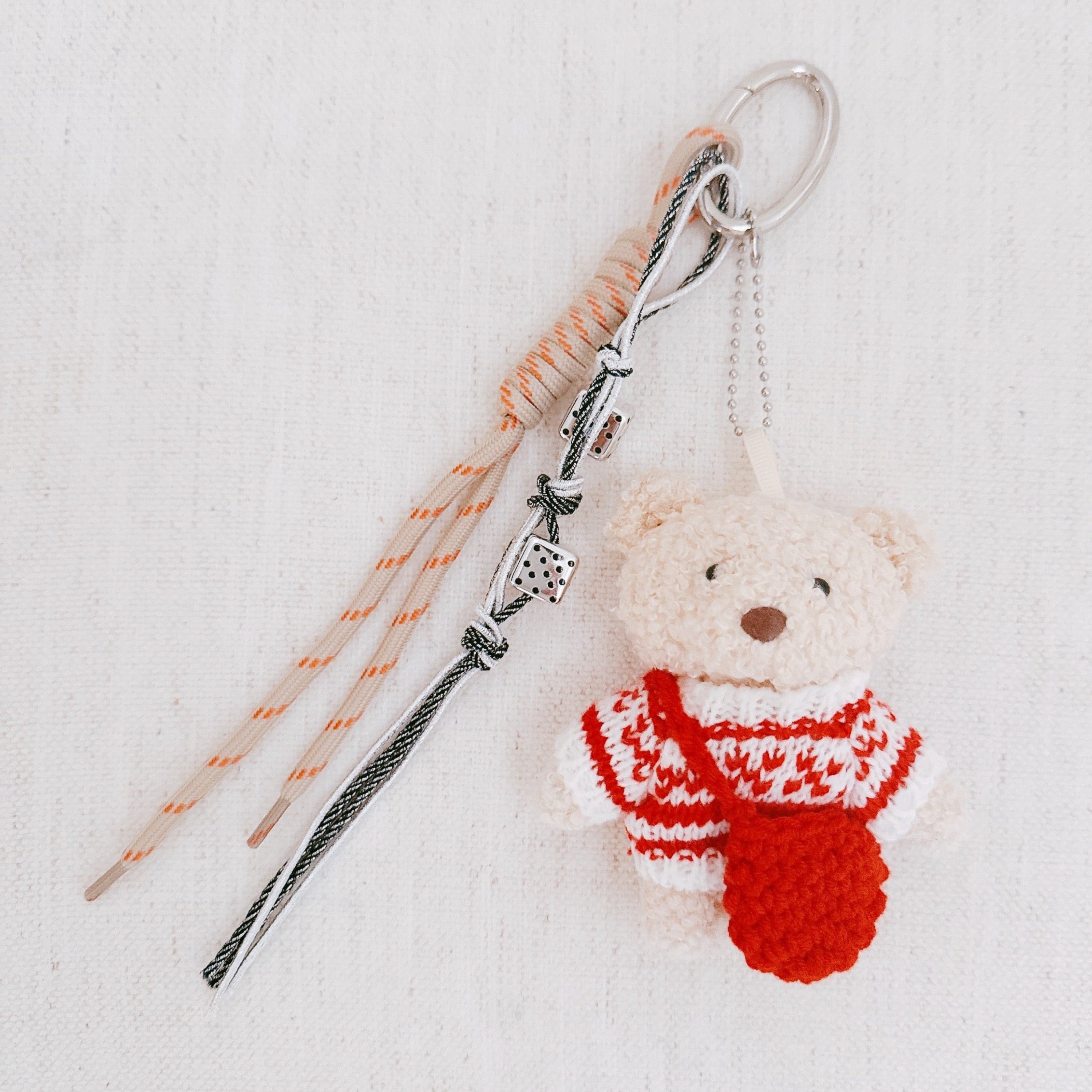 Hip Bear Nordic Sweater Bag Charm