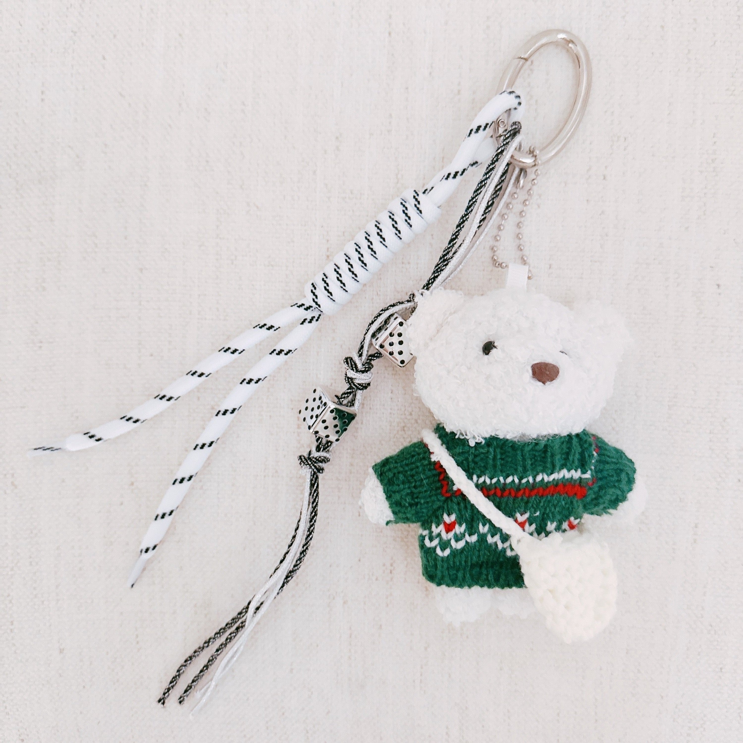Hip Bear Nordic Sweater Bag Charm