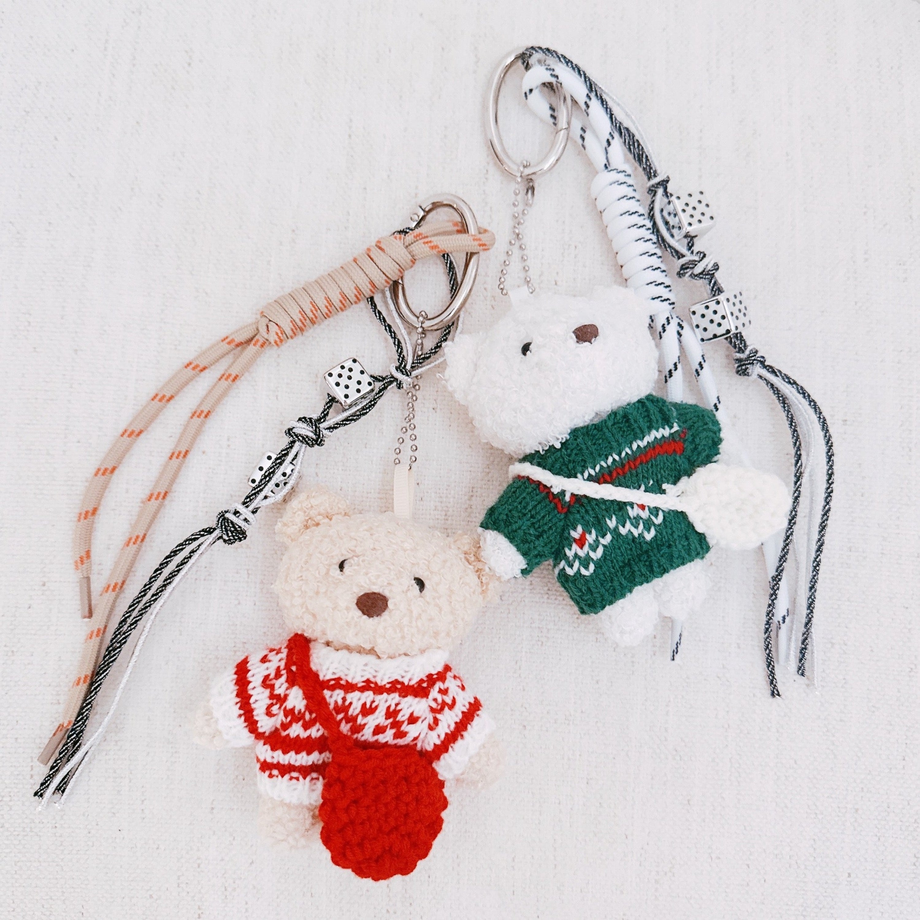 Hip Bear Nordic Sweater Bag Charm