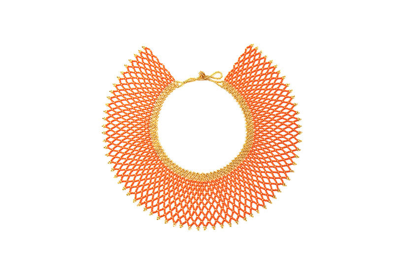 Milembe Beaded Neckline Necklace - Multiple Colors