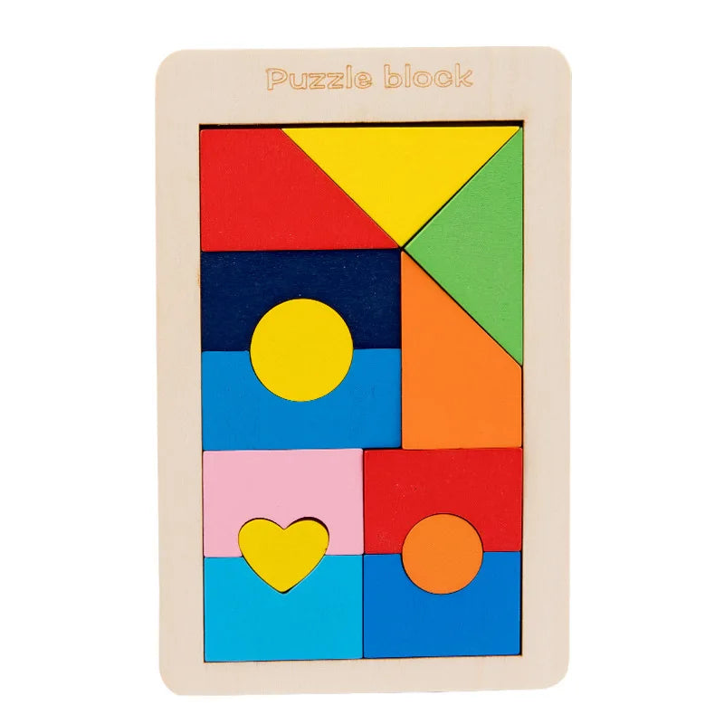 Educational Math Tangram Game