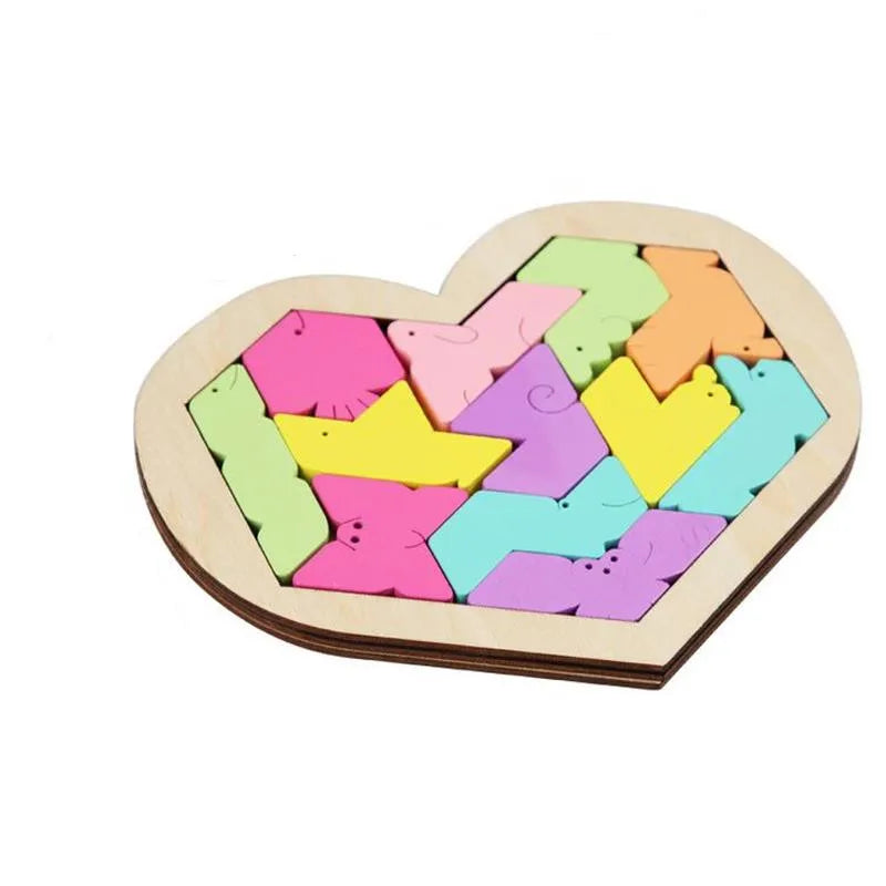 Educational Math Tangram Game