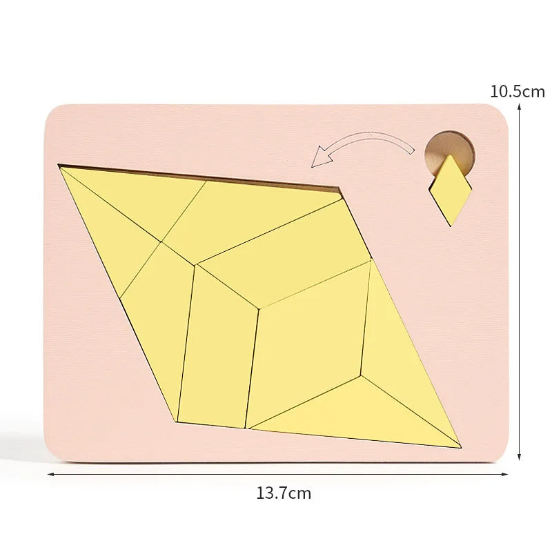 Educational Math Tangram Game