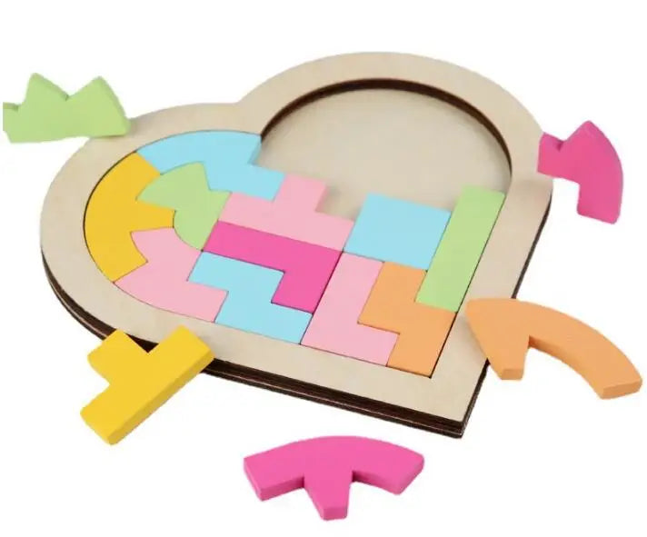 Educational Math Tangram Game