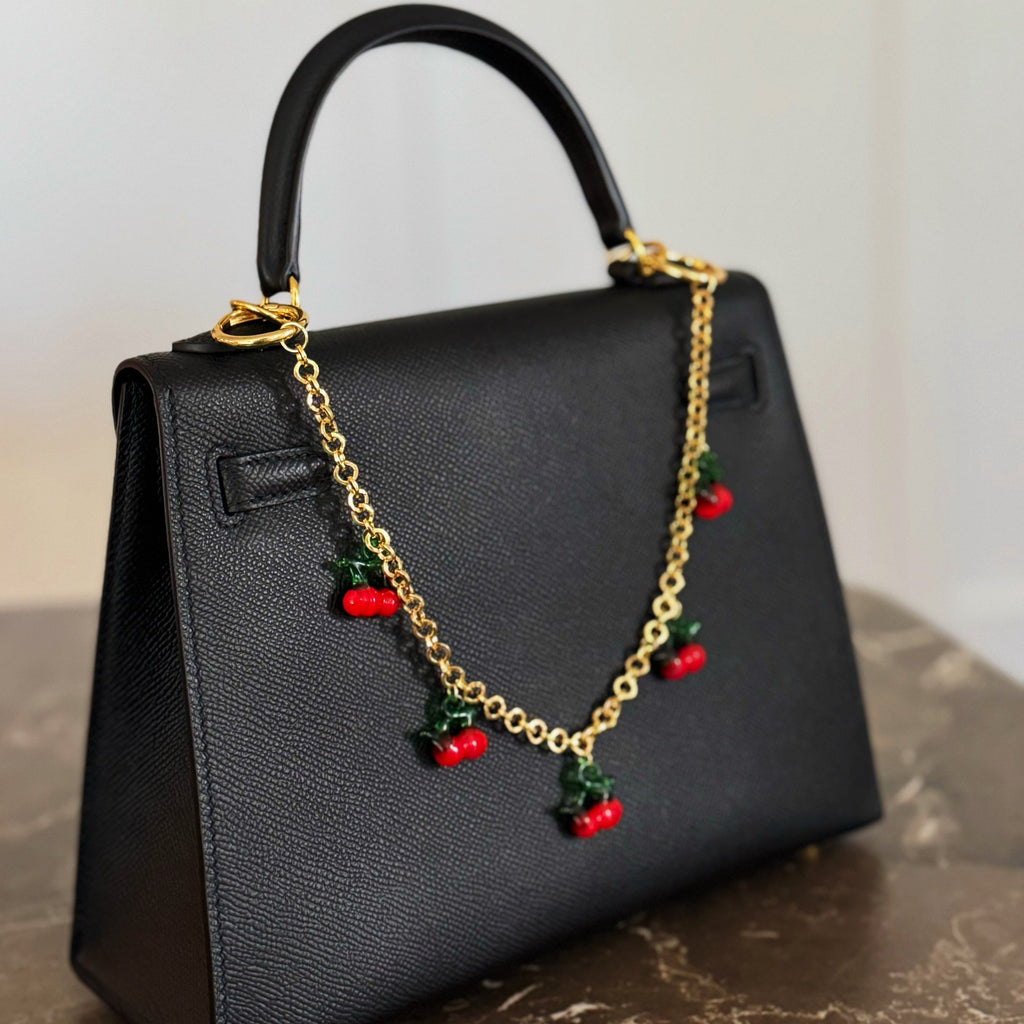 Sweet Cherry Drops Bag Charm