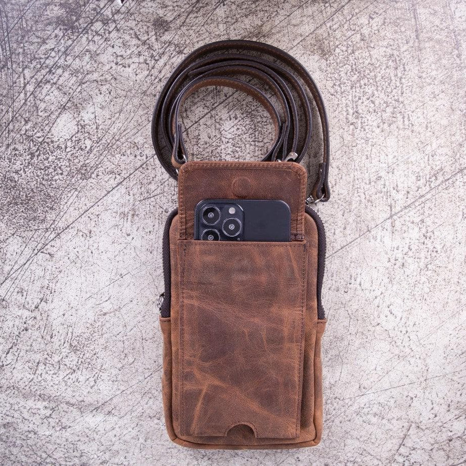 Nino Leather Crossbody Bag