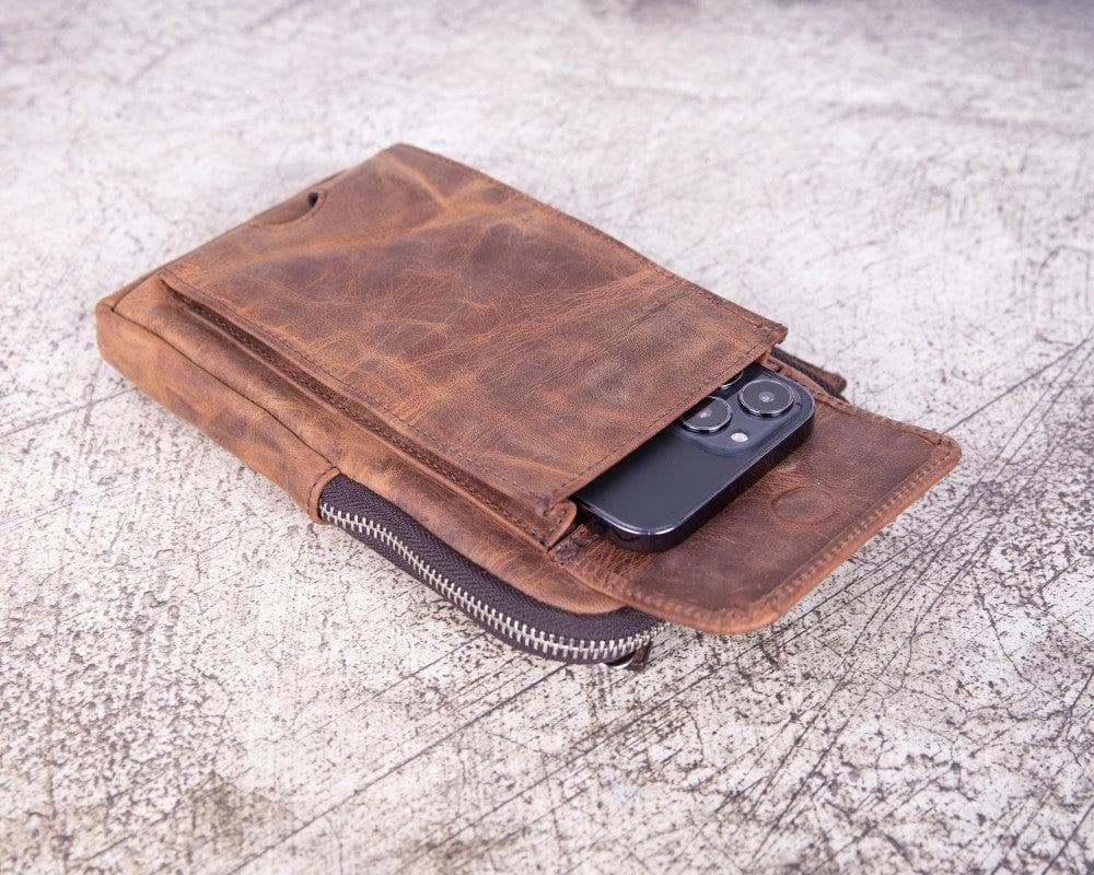 Nino Leather Crossbody Bag