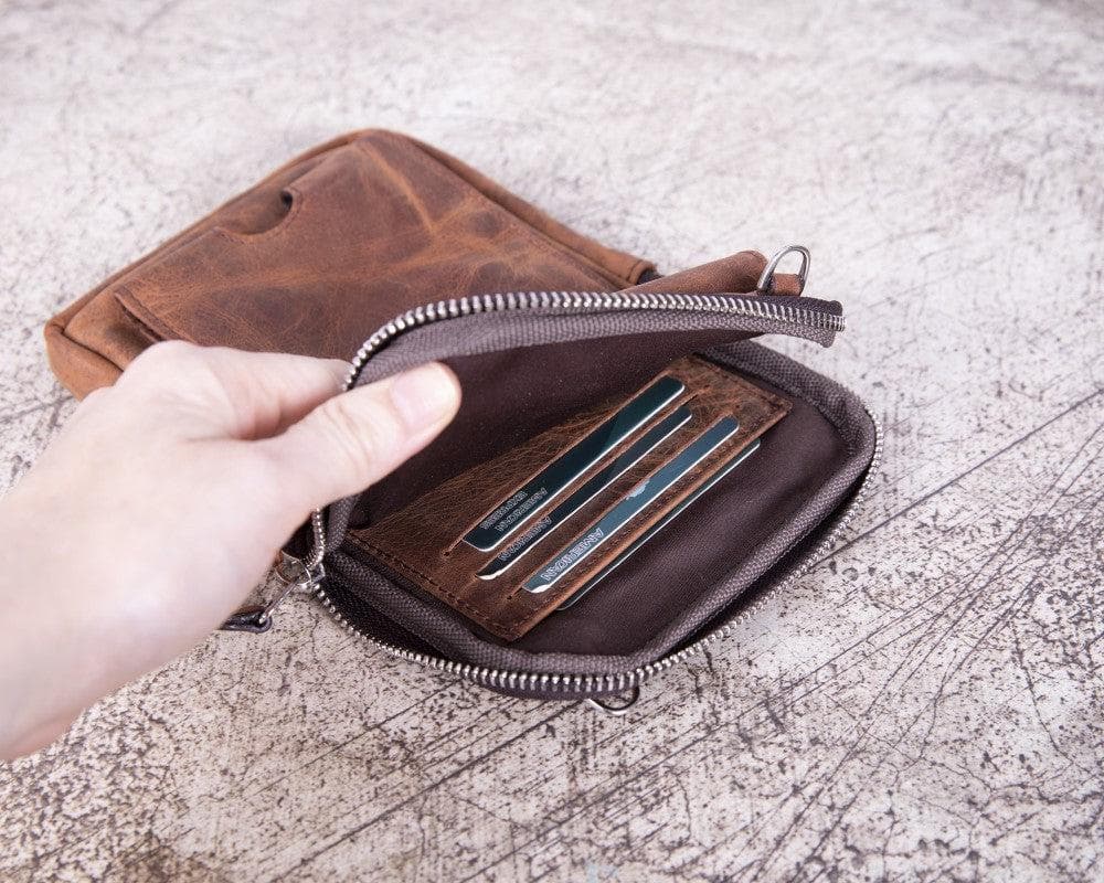 Nino Leather Crossbody Bag
