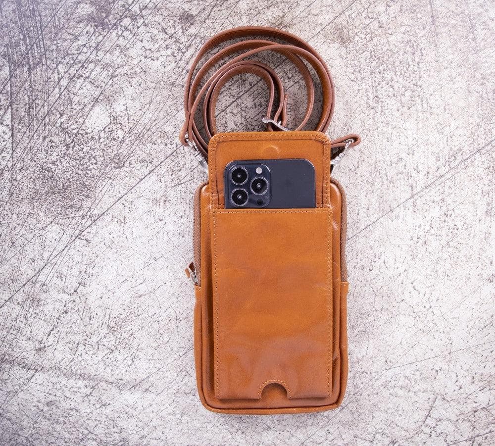 Nino Leather Crossbody Bag