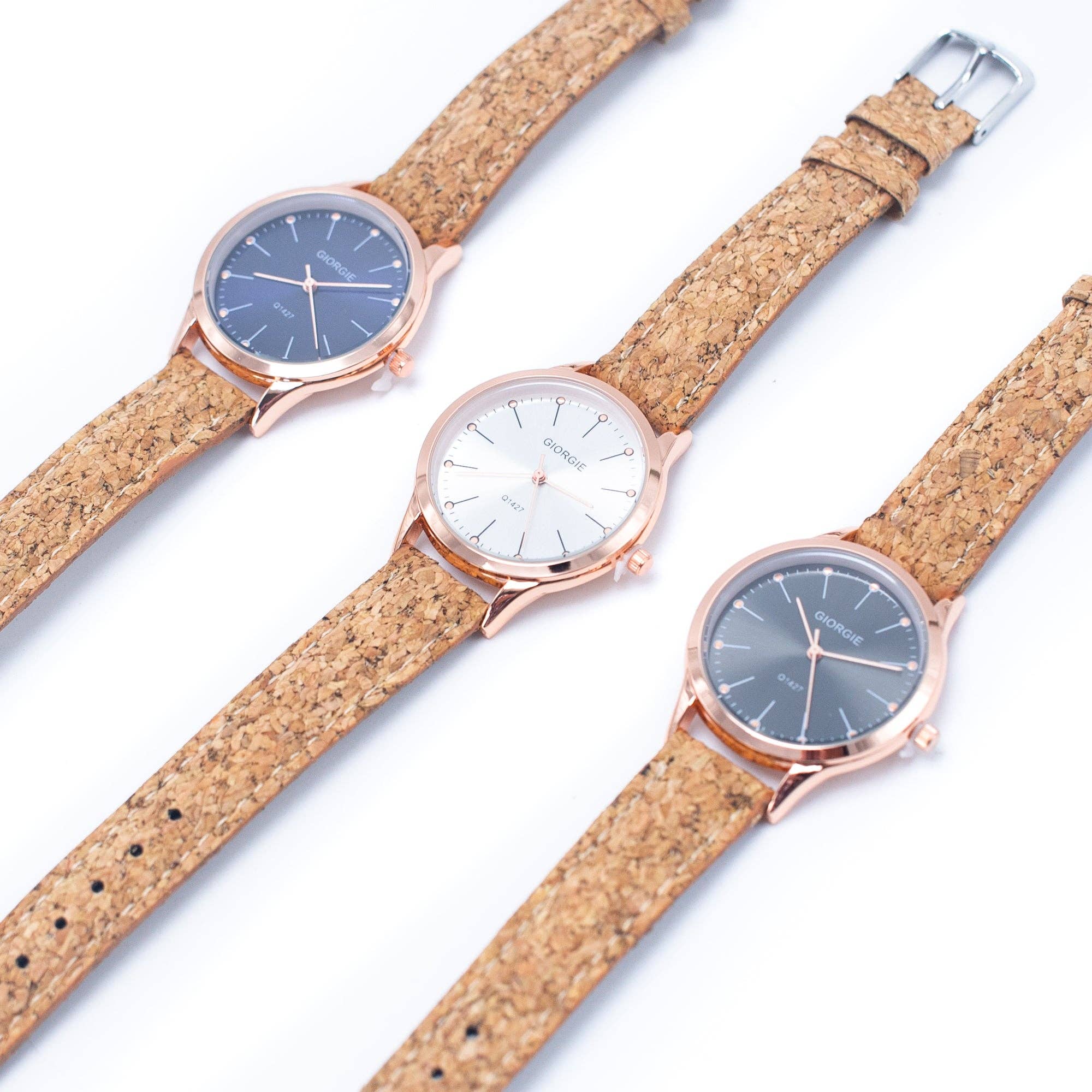 Natural Portuguese Cork Unisex Watch