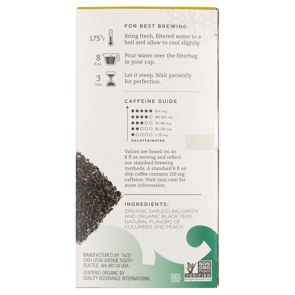 Tazo Pchy Green Tea (6x20BAG )