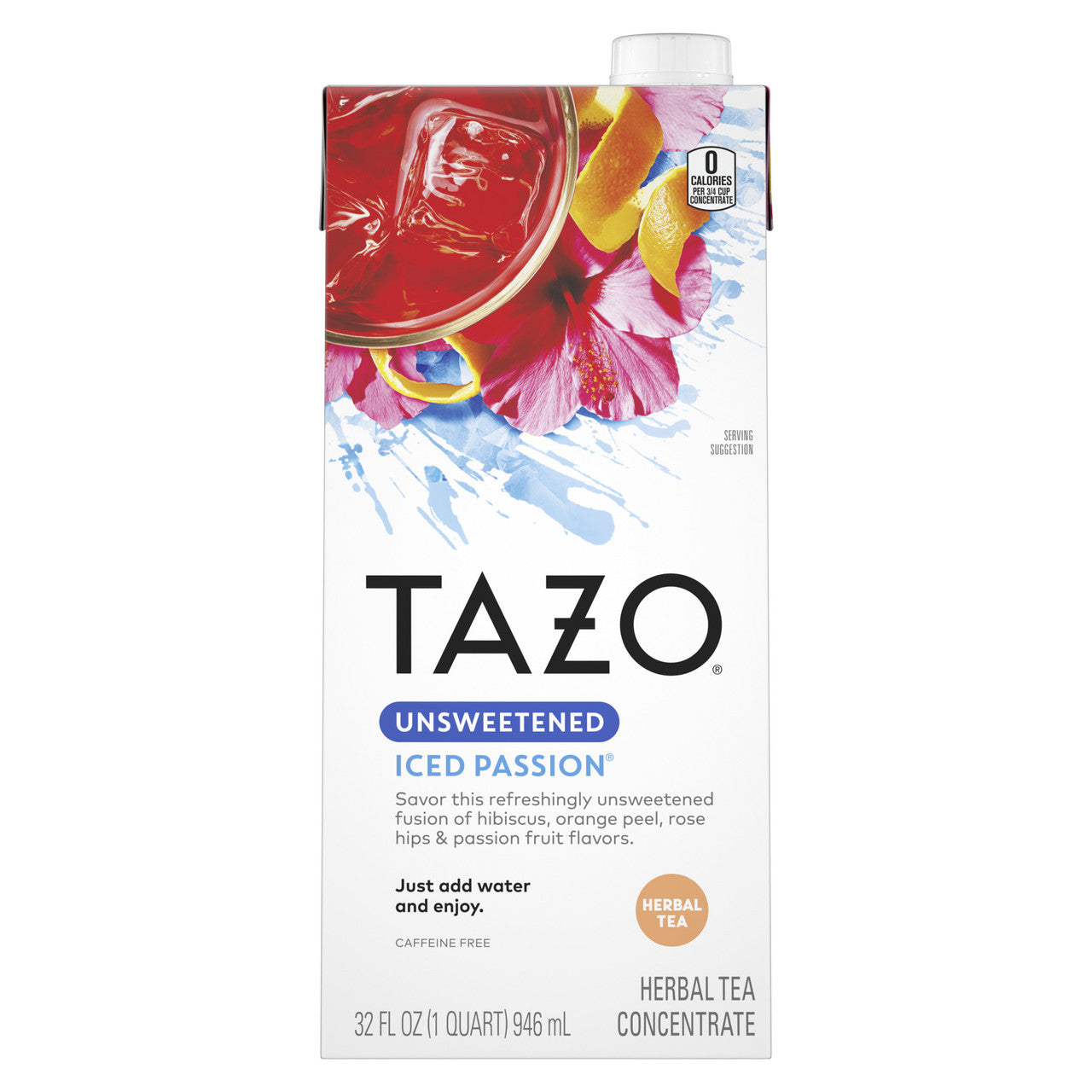 TAZO PASSION UNSWT CONC ( 6 X 32 OZ   )