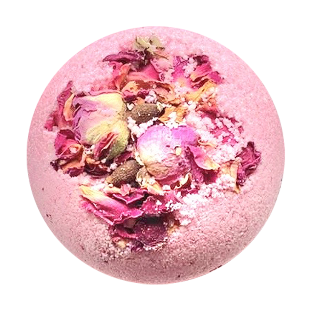 Therapeutic Bath Bomb - Palmarosa & Rose Essential Oils