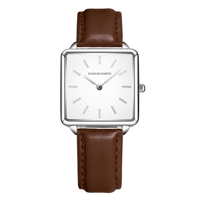 Arrival Full Solid Stainless Steel Square Dial Japan Movement Quartz Gift Rose Gold Ladies Top Brand Watches for Women