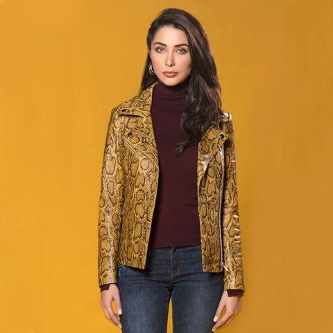 WOMEN PREMIUM MUKMAL Official Leather Jackets 5